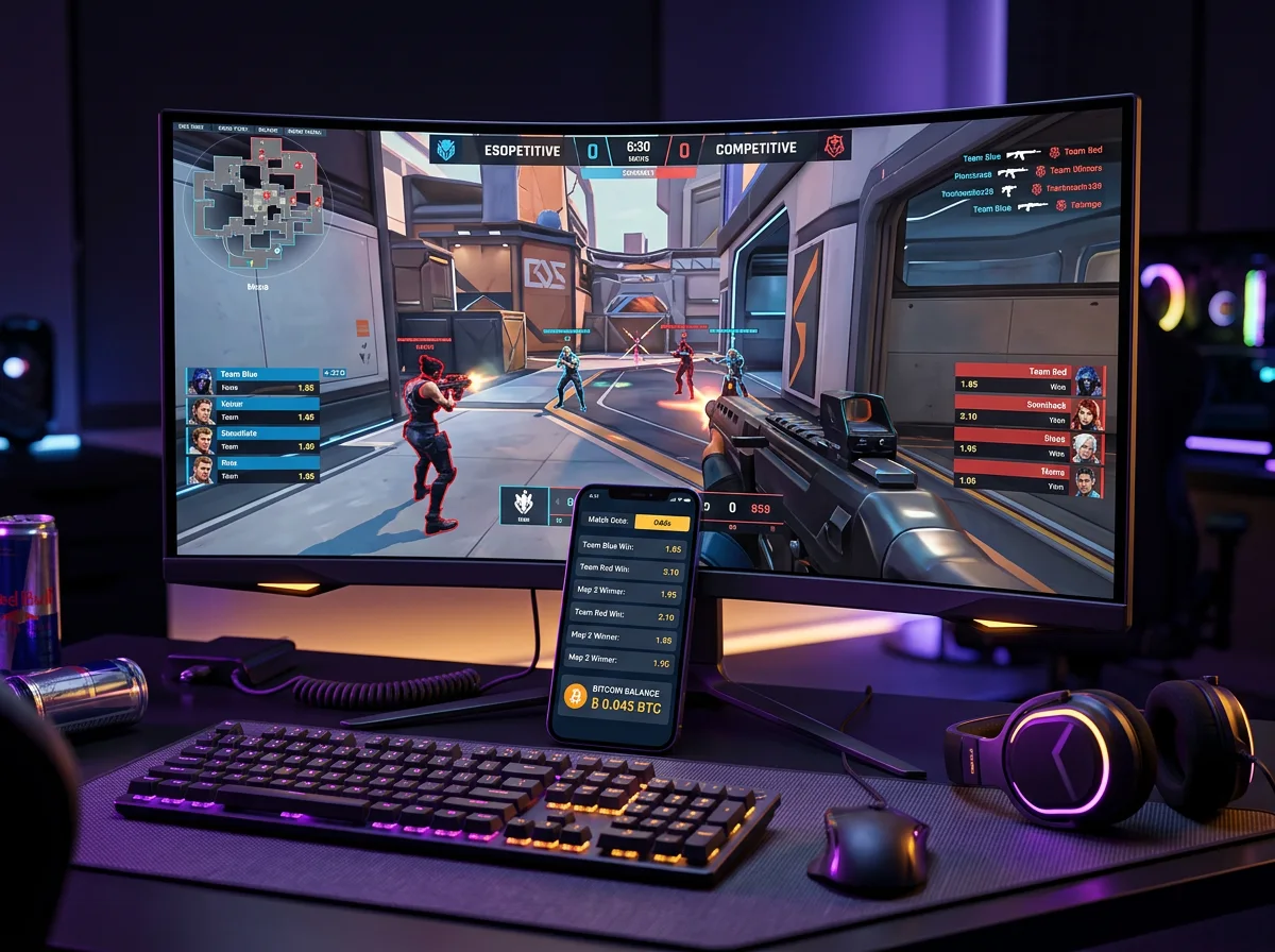 Tendencias de apuestas cripto en 2026: esports y apuestas móviles